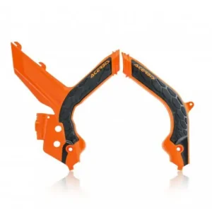 Acerbis X-Grip Rahmenschützer Orange KTM EXC, EXC-F, TPI 125, 250, 300, 350, 450, 500 2020-2023 Kostenfreie Lieferung