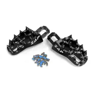 Zap E-Peg Fußrasten Schwarz für Honda CR CRF 125, 250, 450 2002- Letzte Chance