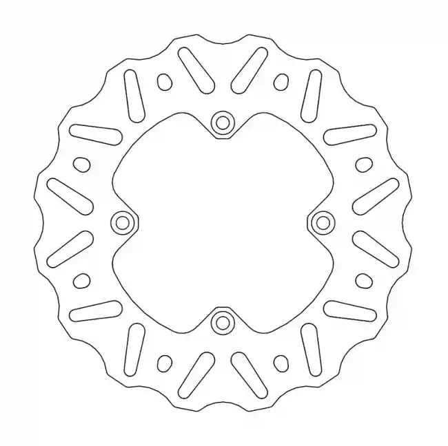 Kracherpreis Moto-Master Bremsscheibe Hinterrad Yamaha YZ 80, 85 1993-2021 / YZ 65 2018-