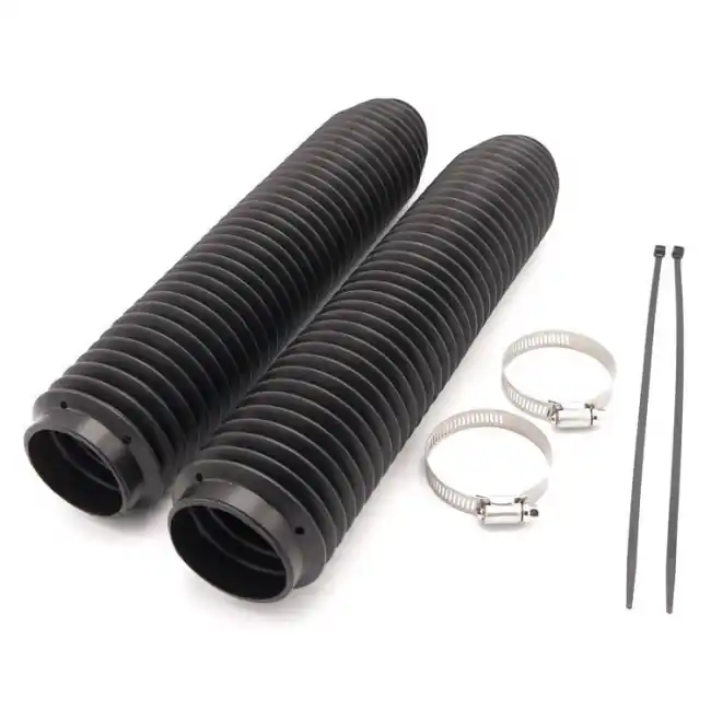 Sofort Bestellen Zap Faltenbalg 370mm lang für 41-43mm Gabeln Schwarz