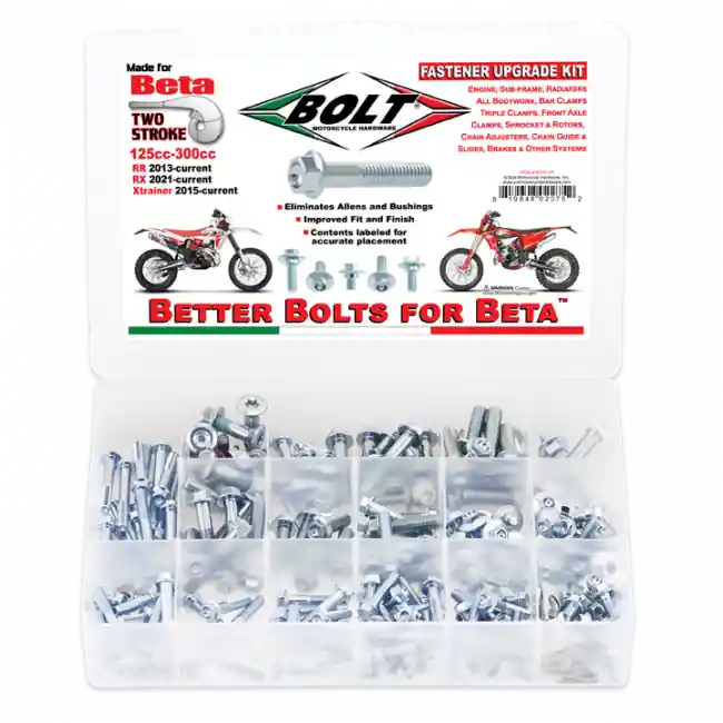 Angebot Bolt Pro Beta Schrauben Upgrade Kit RR Xtrainer 125, 250, 300 2T