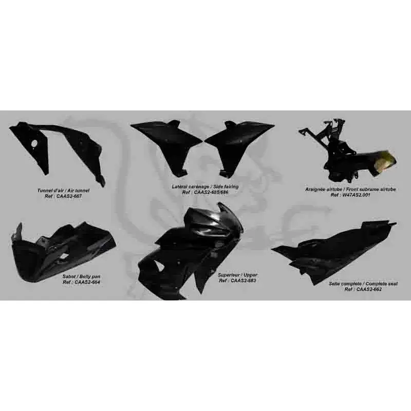 Nur Für Kurze Zeit Carenado completo APRILIA TUONO 660 2021-2024