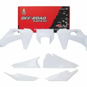 Preisreduziert Husqvarna Plastik Kit mit Lampenmaske Weiß TE, FE 125, 250, 300, 350, 450, 501 2020-2023