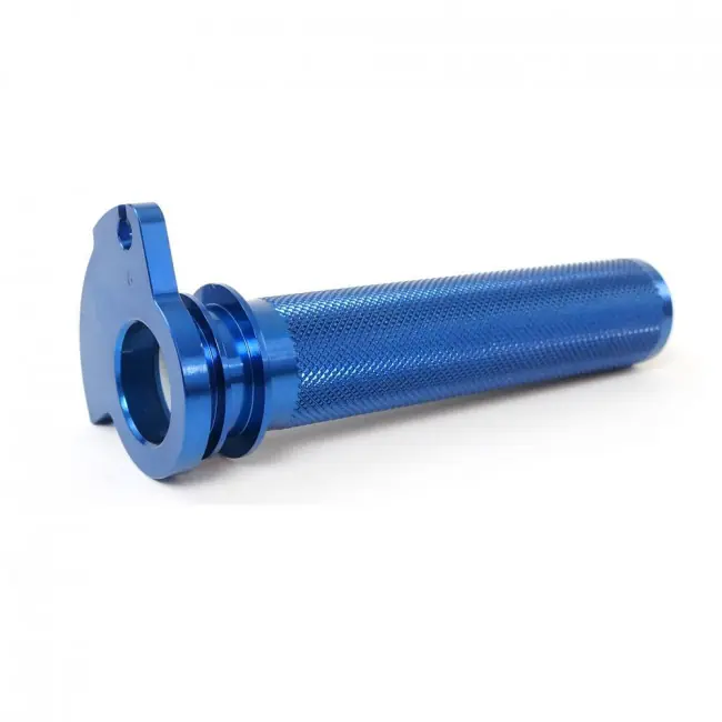 Super-Preis Zap Aluminium Gasgriffhülse mit Lager Blau Yamaha YZ 125, 250 / Suzuki RM