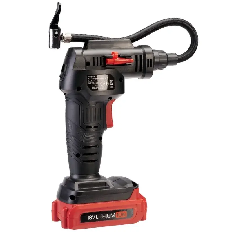 Inflador De Neumáticos Portátil Con Manómetro Digital 18V Meistverkauft