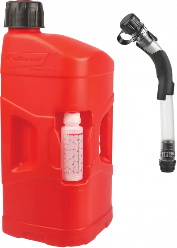 Polisport Benzinkanister mit Auslaufschlauch Rot 20L Kostenfreie Lieferung