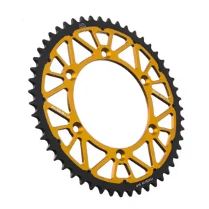 Markenprodukt JT Gold Twinstar Stahl Alu Kettenrad Gold Yamaha YZ 125, 250 YZF 250, 400, 426, 450 1998-