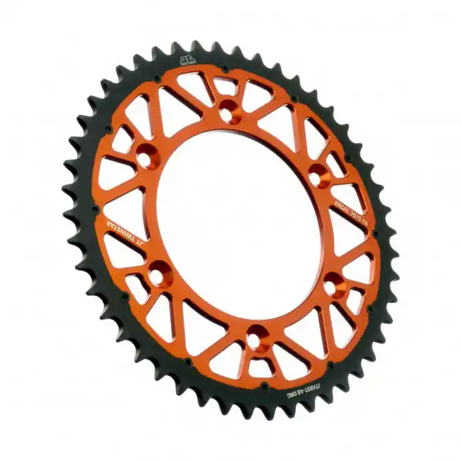Direkt Vom Hersteller JT Dual Kettenrad Alu / Stahl Orange KTM SX, SXF, EXC 125, 200, 250, 350, 450, 500, 525, 530