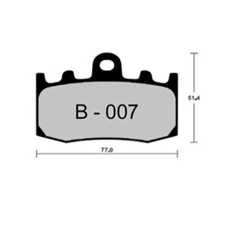 Kracherpreis Pastillas de freno ZCOO B007 EX (RACE)