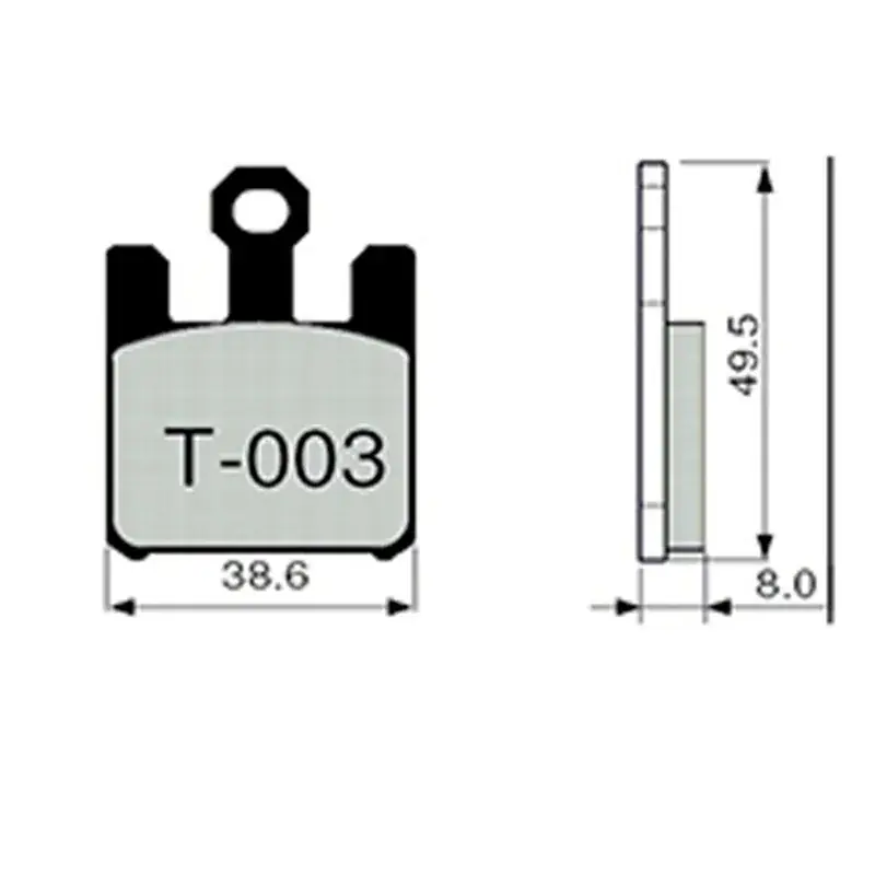 Pastillas de freno ZCOO T003 EX (RACE) Wochenendangebot
