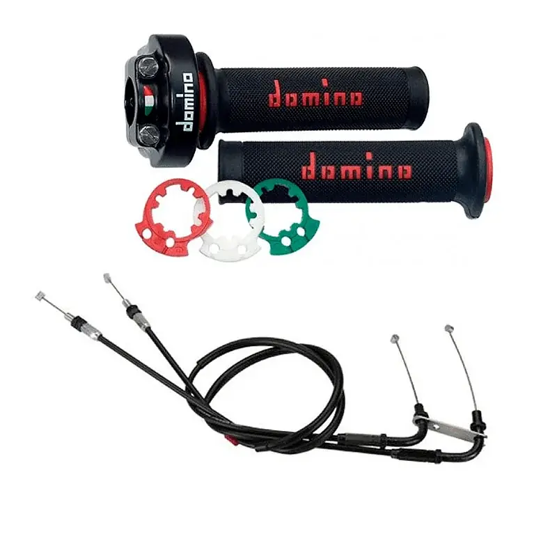 Sofort Bestellen Puño rápido DOMINO XM2 + Cableado ESPECIFICO KAWASAKI NINJA 400 2018-2022