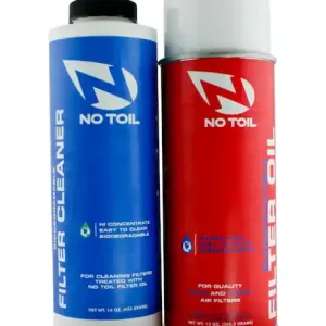No-Toil Luftfilter Set (Luftfilterspray + Luftfilterreiniger) Markenprodukt