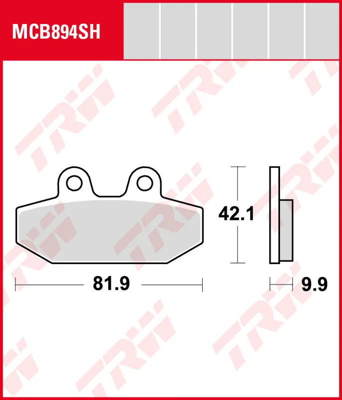 Direktkauf Harley-Davidson FLSL 1750 Softail Slim Softail, Bj. 18-, ST1, Bremsbeläge hinten, TRW Lucas MCB894SH, Sinter Street