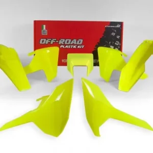 Husqvarna Plastik Kit mit Lampenmaske Neongelb TE, FE 125, 250, 300, 350, 450, 501 2017-2019 Must-Have