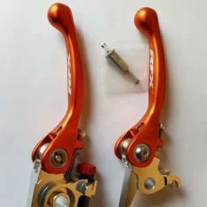 Heißes Angebot Flex Brems- Kupplungshebel Set Orange KTM 2006-2013