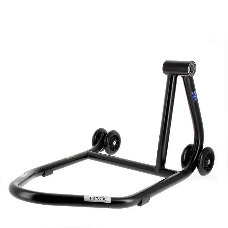 Caballete monobrazo derecho BIHR Home Track color negro mate y ruedas negras Kracherpreis