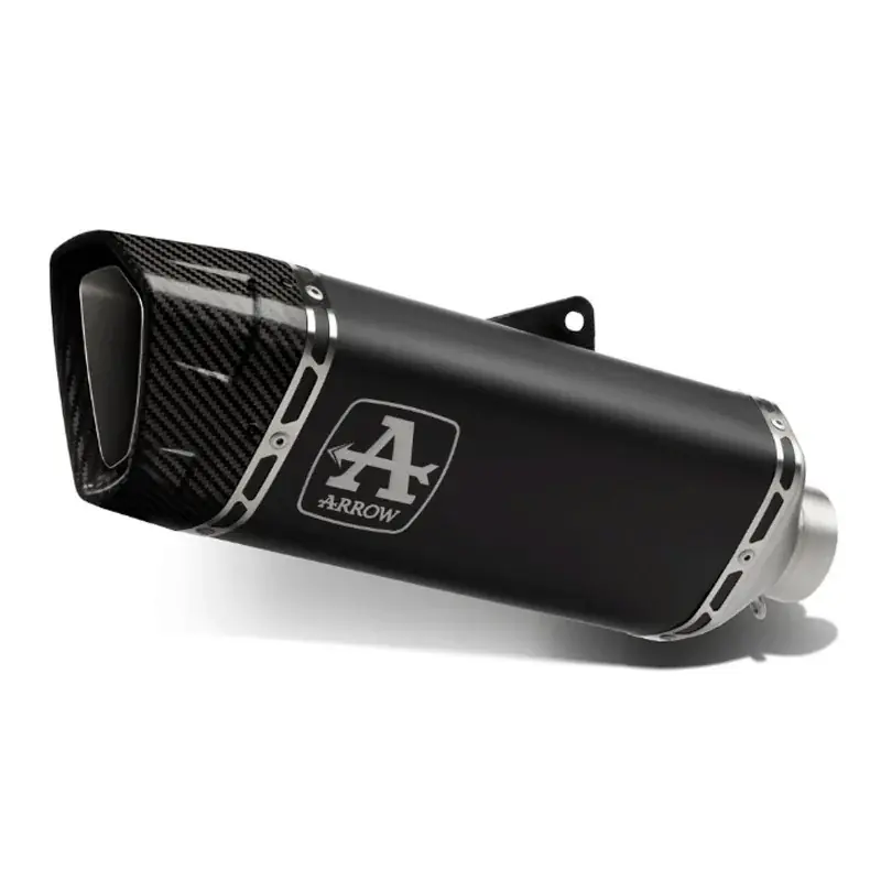 Solange Der Vorrat Reicht ESCAPE ARROW PISTA NO HOMOLOGADO EN TITANIO NEGRO PARA YAMAHA MT 10 22-23