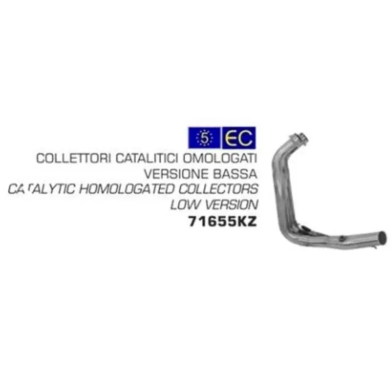 Beliebt COLECTORES ARROW HOMOLOGADOS EN ACERO INOX. VERSION BAJA PARA YAMAHA MT 07 14-20