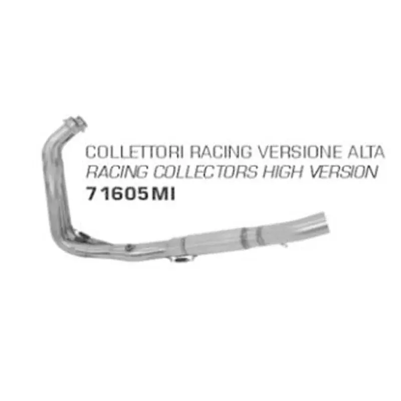 Kostenloser Versand COLECTORES ARROW NO HOMOLOGADOS EN ACERO INOX. VERSION ALTA PARA YAMAHA MT 07 14-20
