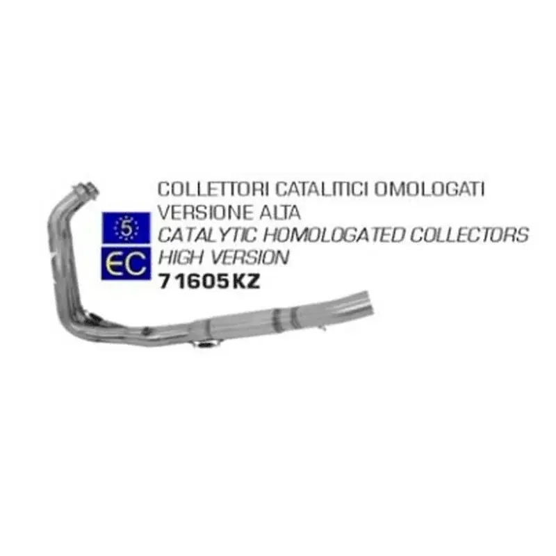Begrenztes Angebot COLECTORES ARROW HOMOLOGADOS EN ACERO INOX. VERSION ALTA PARA YAMAHA MT 07 14-20