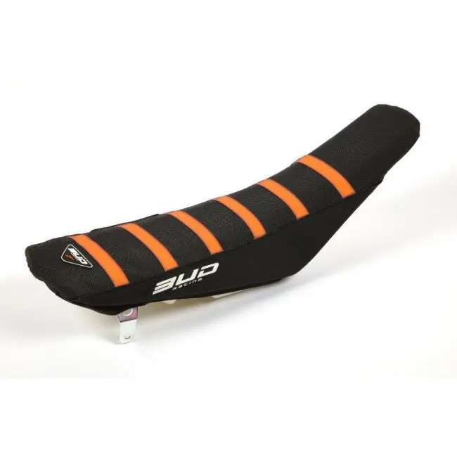 Top-Seller Bud Racing Full Traction Sitzbankbezug Schwarz - Orange KTM SX 85 2018-