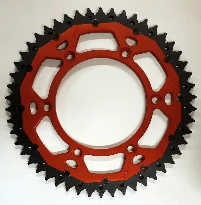 Dual Kettenrad Alu / Stahl Orange KTM SX 85 / Husqvarna TC 85 / GasGas MC 85 Wochenendangebot