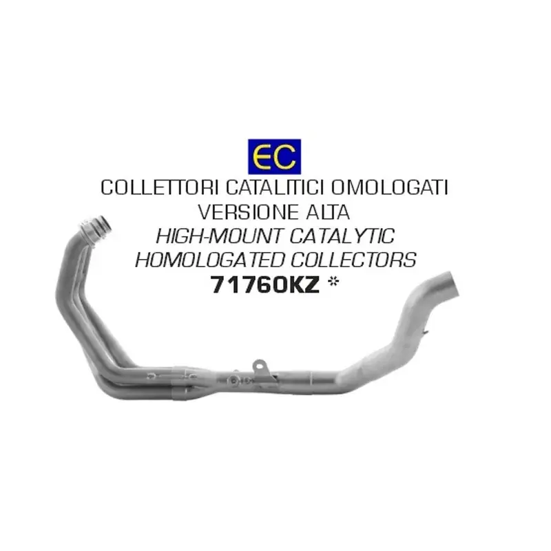 Must-Have COLECTORES ARROW HOMOLOGADOS EN ACERO INOX. VERSION ALTA PARA YAMAHA MT-09 21