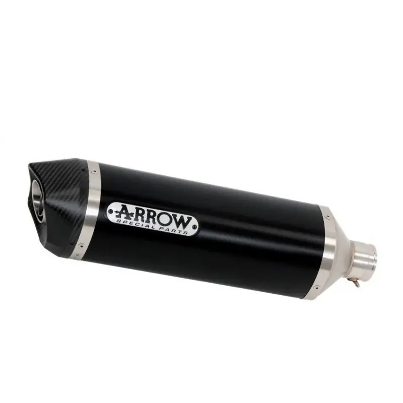 ESCAPE HOMOLOGADO ARROW INDY RACE ALUMINIO NEGRO PARA YAMAHA MT-10 16-20 Solange Der Vorrat Reicht