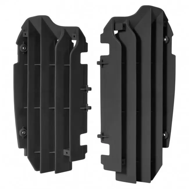 Polisport Kühlerschützer Schwarz Kawasaki KXF 250 2013-2016 Markenware