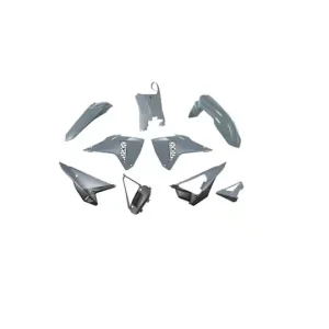 Racetech Revolution Plastik Kit Grau Honda CRF 250R, 450R 2025- Mega-Angebot