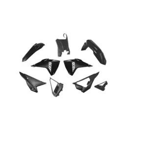 Garantierte Lieferung Racetech Revolution Plastik Kit Schwarz Honda CRF 250R, 450R 2025-