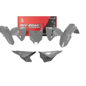 Racetech Plastik Kit Grau Honda CRF 250R, 450R 2025- Sonderaktion