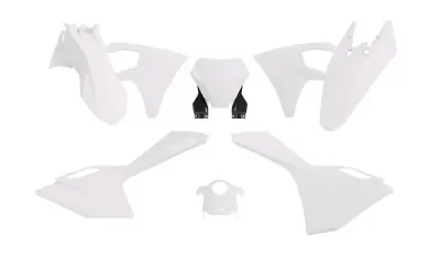 Racetech Plastik Kit Weiß für GasGas MC, MC-F 125, 150, 250, 350, 450 2024- Kostenloser Rückversand