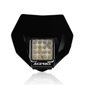 Acerbis LED Lampenmaske Schwarz Universal passend Günstig