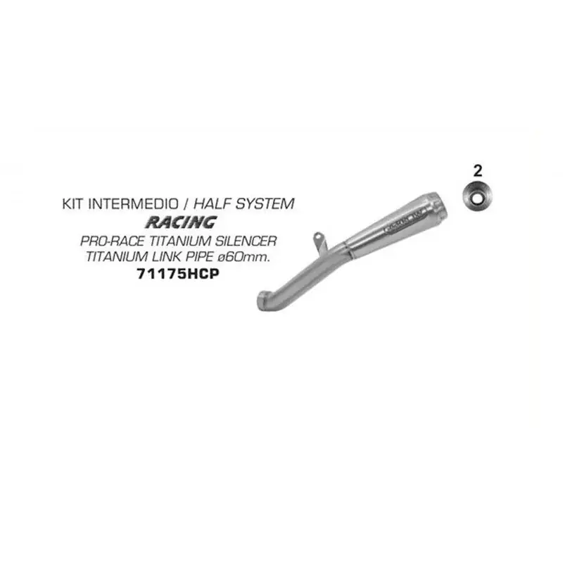 Nur Heute ESCAPE ARROW PRO-RACE NO HOMOLOGADO EN TITANIO PARA HONDA CBR 1000 RR 17-19