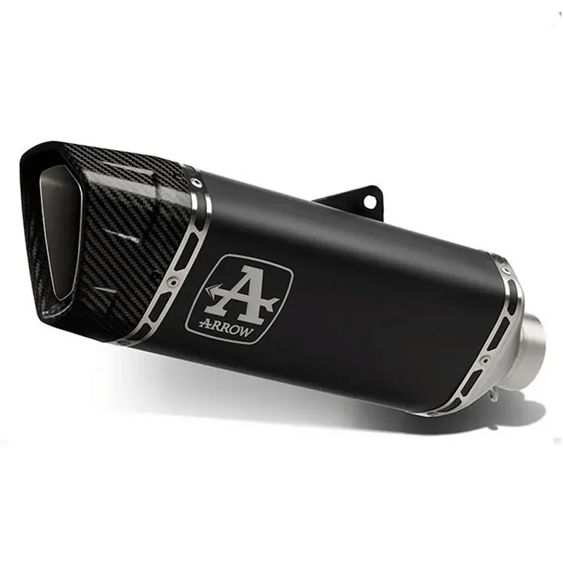 Preisknaller ESCAPE ARROW PISTA NO HOMOLOGADO EN TITANIO NEGRO PARA APRILIA RSV4 1100 FACTORY / X 21-23