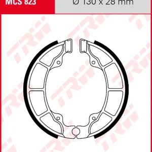 Aktuell Honda TRX 350 G-N, Bj. 86-93, Bremsbeläge vorne, TRW Lucas MCS823 Bremsbacken