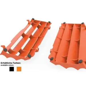 Neuheit Polisport Kühlerschützer Orange KTM SXF 2007-2015 / EXC 2007-2016