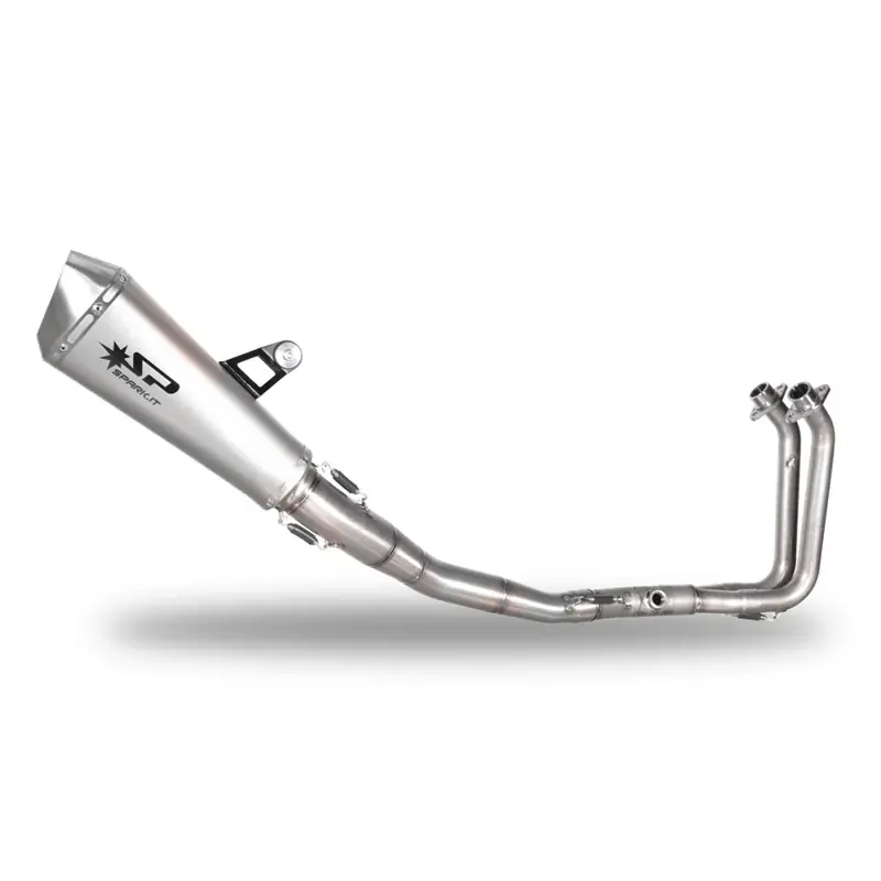 Echt ESCAPE COMPLETO INOX SPARK KAWASAKI NINJA 400 18- KONIX RACING