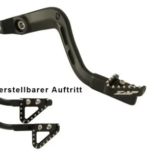 Zap Fußbremshebel Schwarz Beta RR 2010-2019 Sonderangebot