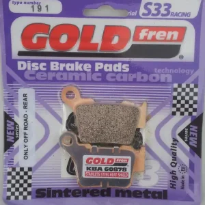 Goldfren Racing S33 S176 Bremsbeläge hinten Honda CR/CRF 2002- Sofort Bestellen