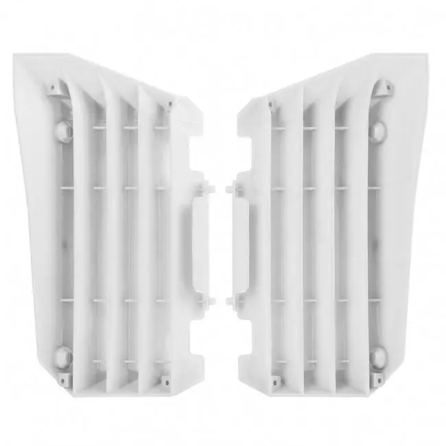Polisport Kühlerschützer Weiß Yamaha YZF 250/450 2014-2017 Markenware