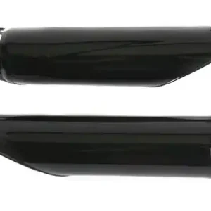 UFO Gabelschützer Schwarz Kawasaki KX 125/250 2005- Kostenloser Versand