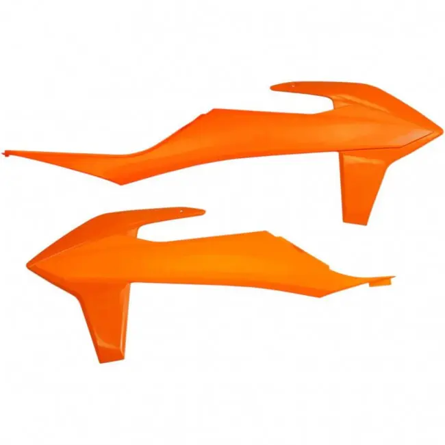 Saisonangebot KTM Kühlerspoiler Orange SX, SXF 125, 250, 350, 450 2019-2022 / EXC