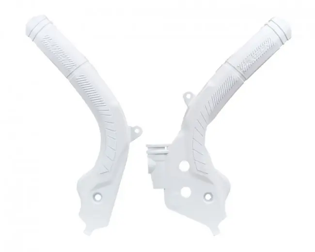 Meistverkauft RTech Grip Rahmenschützer Weiß Husqvarna TC, FC 2016-2018 / TE,FE 125, 250, 300, 350, 450, 501 2017-2019