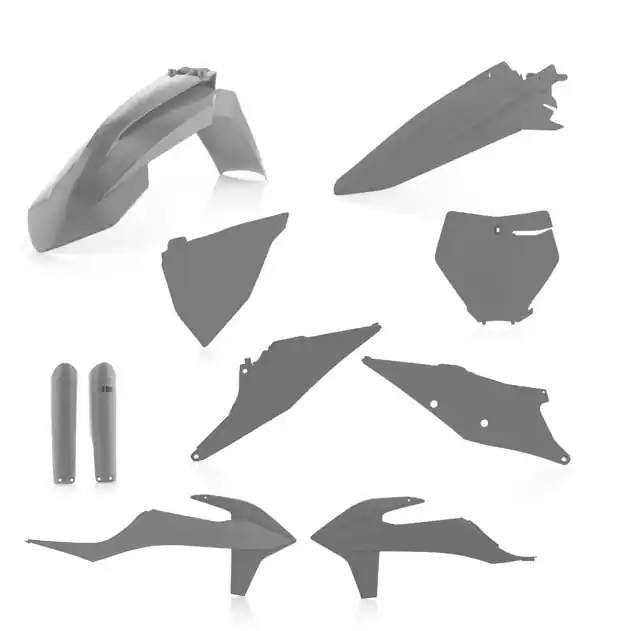Sichere Zahlung Acerbis Full Plastik Kit Grau KTM SX, SXF 125, 150, 250, 350, 450 2019-2022