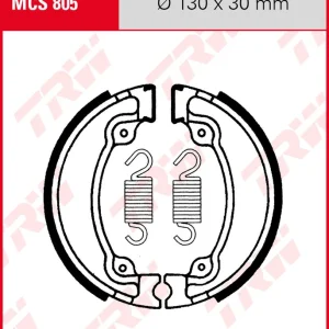 Honda XL 600 R, Bj. 83-87, PD03, Bremsbeläge hinten, TRW Lucas MCS805 Bremsbacken Online Kaufen