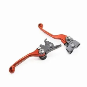 Ausverkauf Zeta Flex Hebel Set Orange KTM SX, SXF, EXC 250, 300, 350, 400, 450, 500, 525, 530 2006-2013