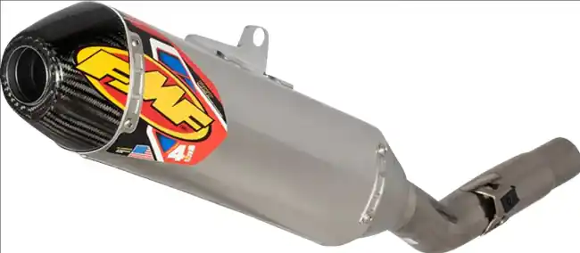 Kostenloser Versand FMF Factory 4.1 Aluminium Slip On Endschalldämpfer Honda CRF 250R 2022-