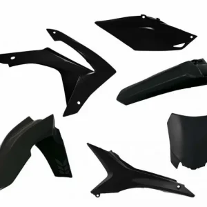 Racetech Plastik Kit Schwarz Honda CRF 250R 2014-2017 / CRF 450R 2013-2016 Aktuell